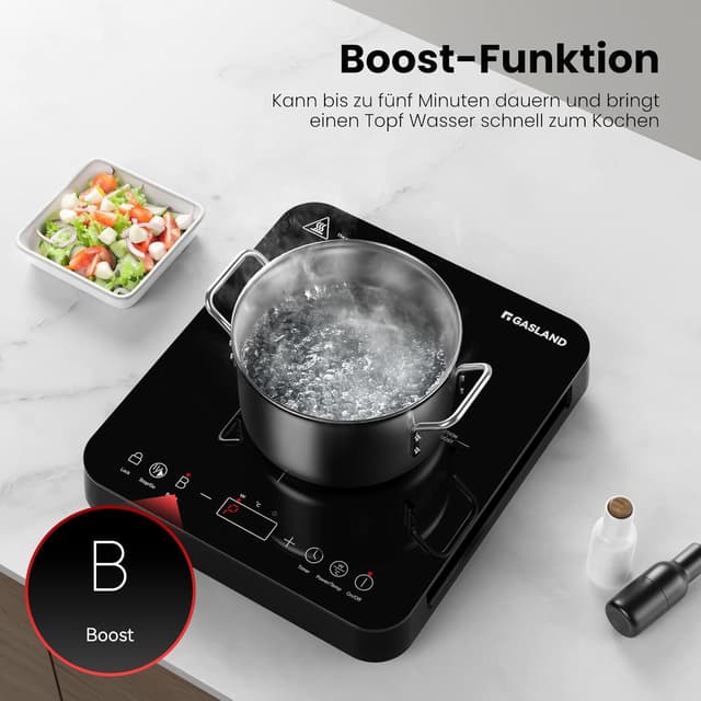 Thumbnail 4 de GASLAND IH271BTA placa inducción 27 cm 2000W