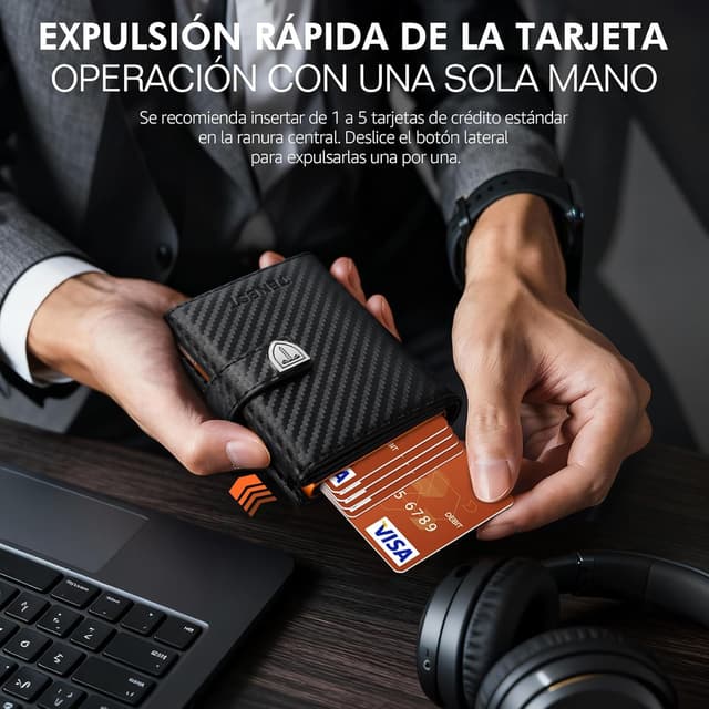 Thumbnail 4 de TENBST Carteras Ultrafina 10 tarjetas