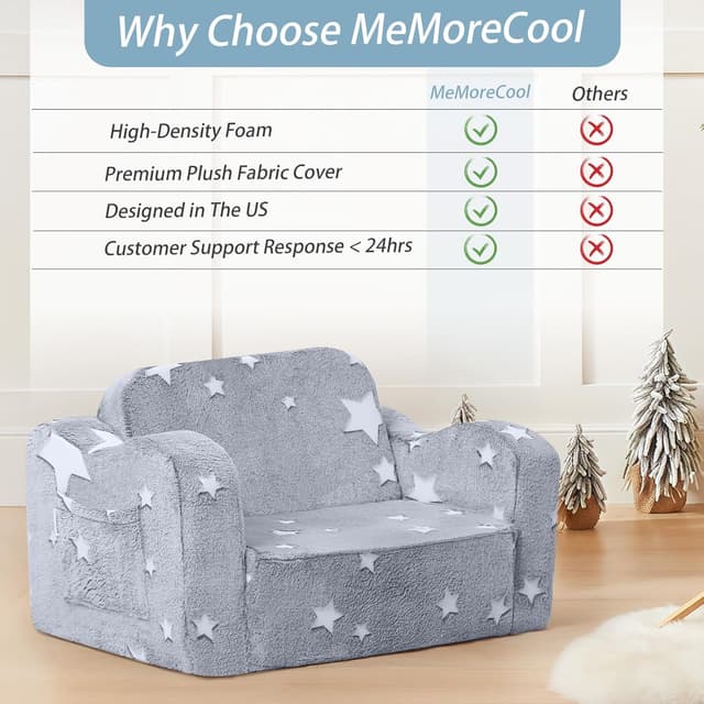 Thumbnail 6 de Kids couch sofa bed 2-in-1