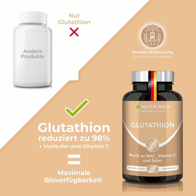 Detalle de L-Glutathion 90 Kapseln 💊