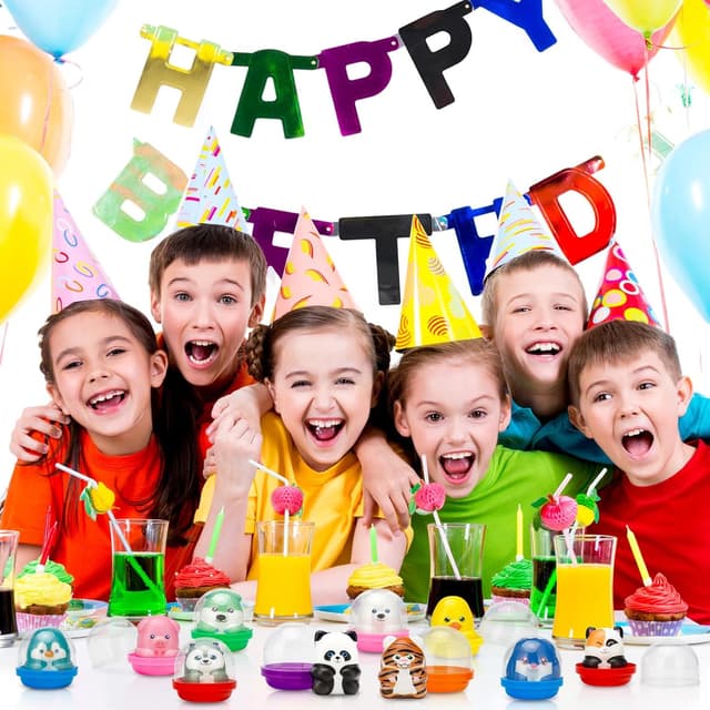 Thumbnail 6 de 30 Packs Curibble Slow Rising Animals Squishy Toys with Capsules — Party Favors, Classroom Prizes, Stress Relief