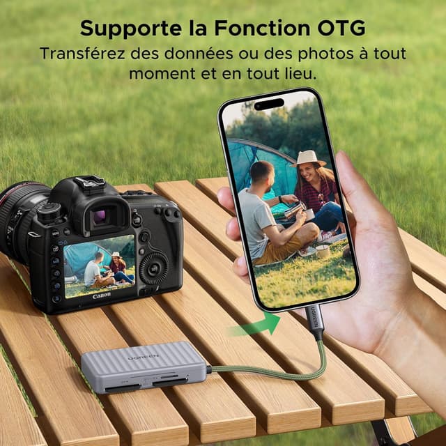 Thumbnail 5 de UGREEN Lecteur SD USB-C 170 Mo/s