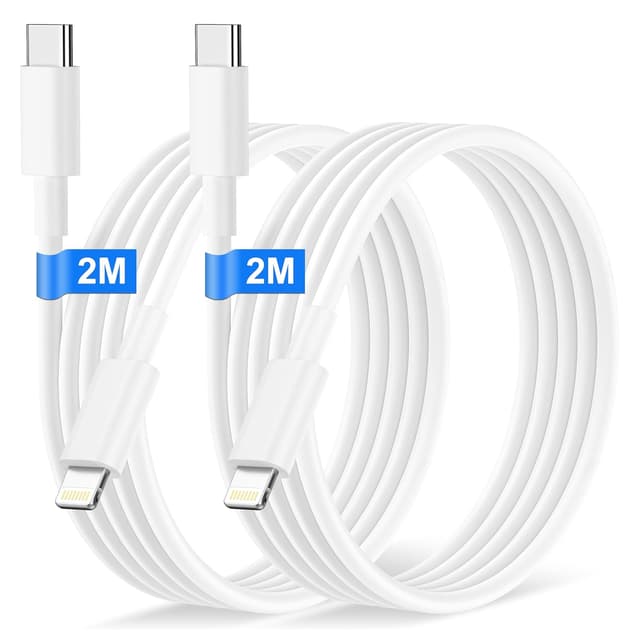 Detalle de USB-C to Lightning Cable 2M 2 Pack