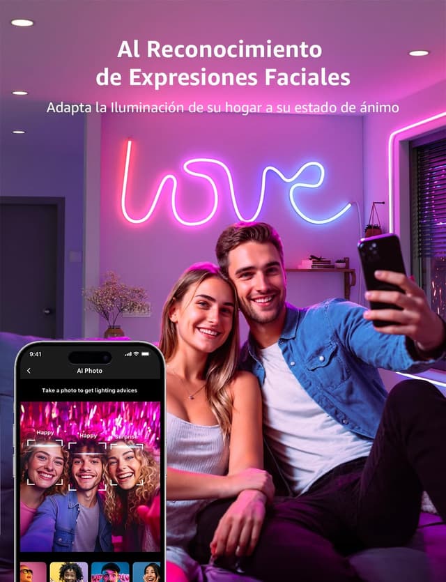 Thumbnail 6 de Lepro N1 AI Neon Tira LED 6m