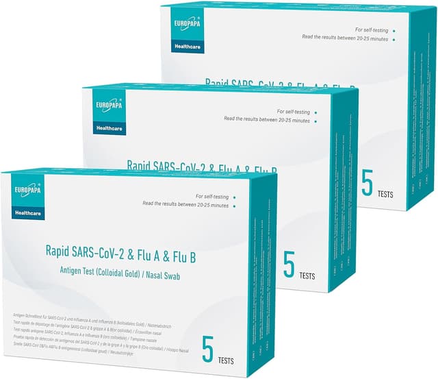 Imagen de EUROPAPA 15x Corona Laientest 3in1 Schnelltest en OfertitasTOP