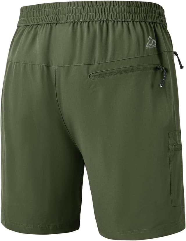 Detalle de Rdruko Herren-Sportshorts Stretch mit 4 Taschen