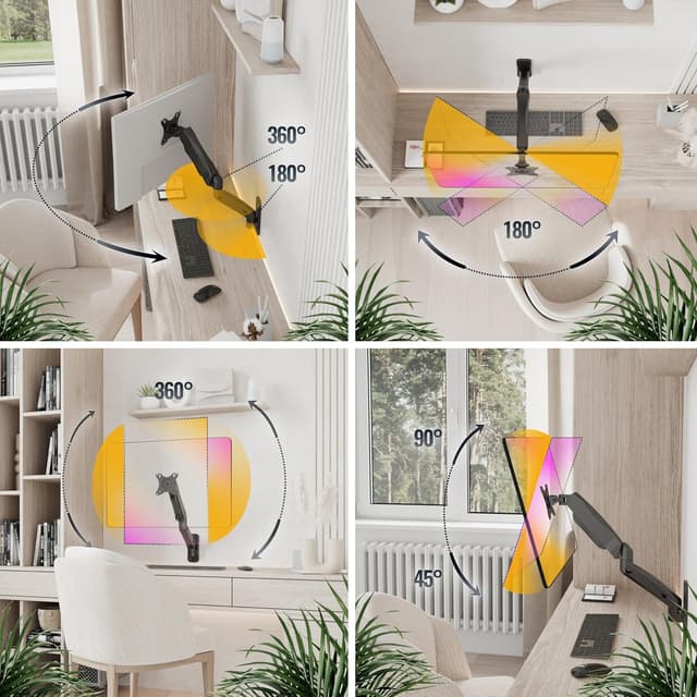 Thumbnail 2 de RICOO S4611 support mural 17–32 pouces