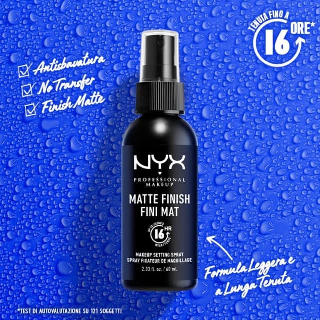 Thumbnail 2 de NYX Professional Makeup Setting Spray, formula fissante leggera a lunga tenuta, finish matte, 60 ml