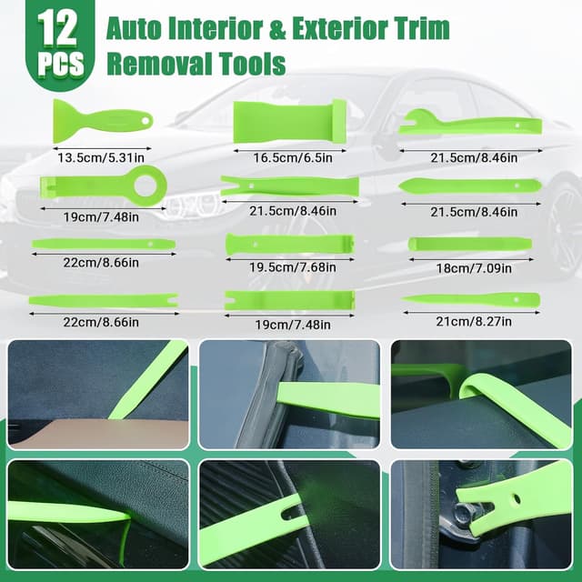 Detalle 2 de Uolor 415pcs Trim Removal Tool kit for cars 🛠