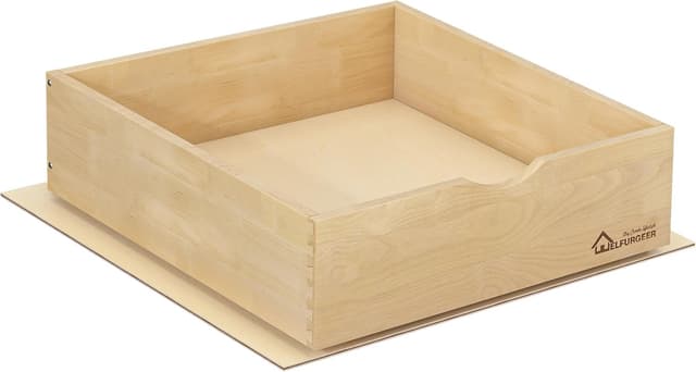 Detalle de WelFurGeer Soft Close Pull Out Drawer for Kitchen Cabinets (20" W x 21" D) Organizer