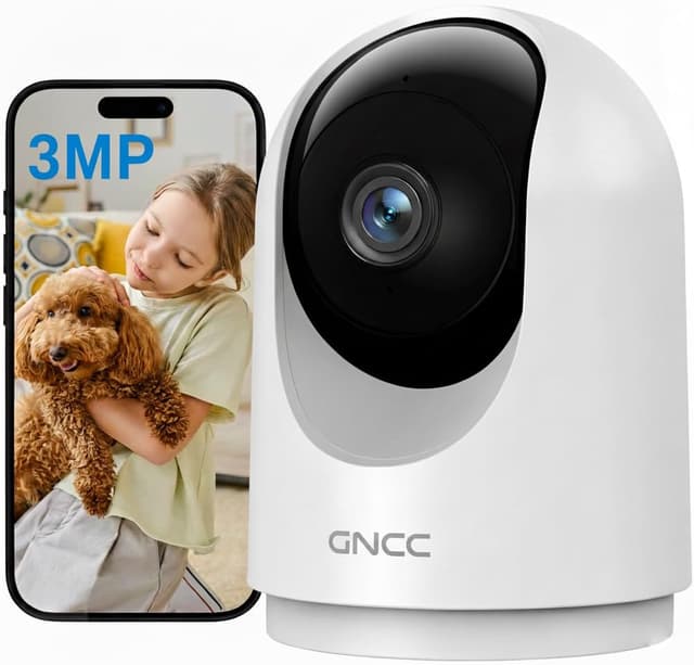 Imagen de GNCC 2K/3MP Indoor Security Camera WiFi en OfertitasTOP