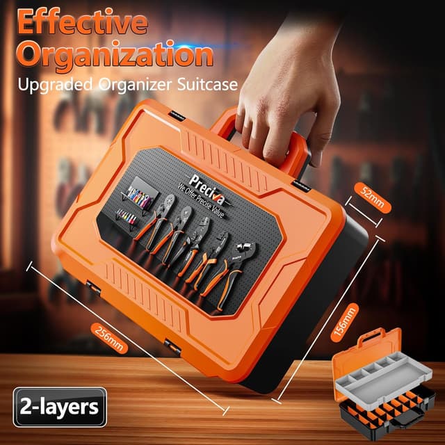 Thumbnail 5 de Preciva Hexagone Pince à Sertir 0,08-16 mm²