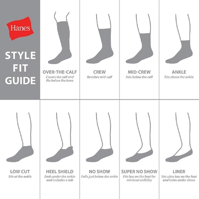 Thumbnail 3 de Hanes Max Cushioned Crew Socks