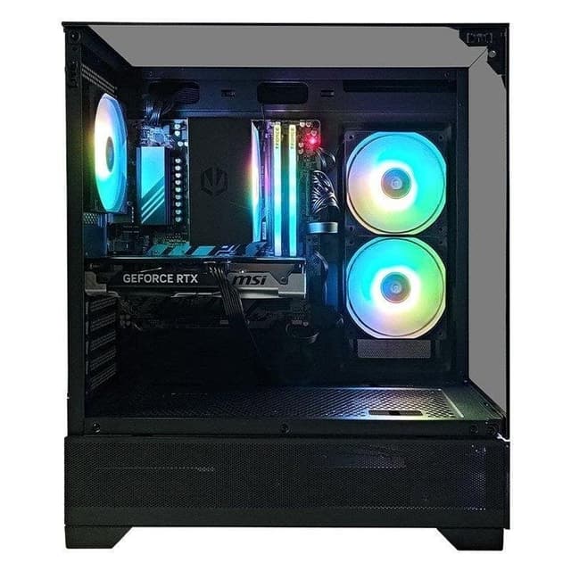 Detalle 2 de IBUYPOWER Fighter Vulcan Lite con AMD Ryzen 7 5700X, 16GB, SSD 1TB y RTX 5060 Ti (Windows 11 Pro, Wi‑Fi 5)