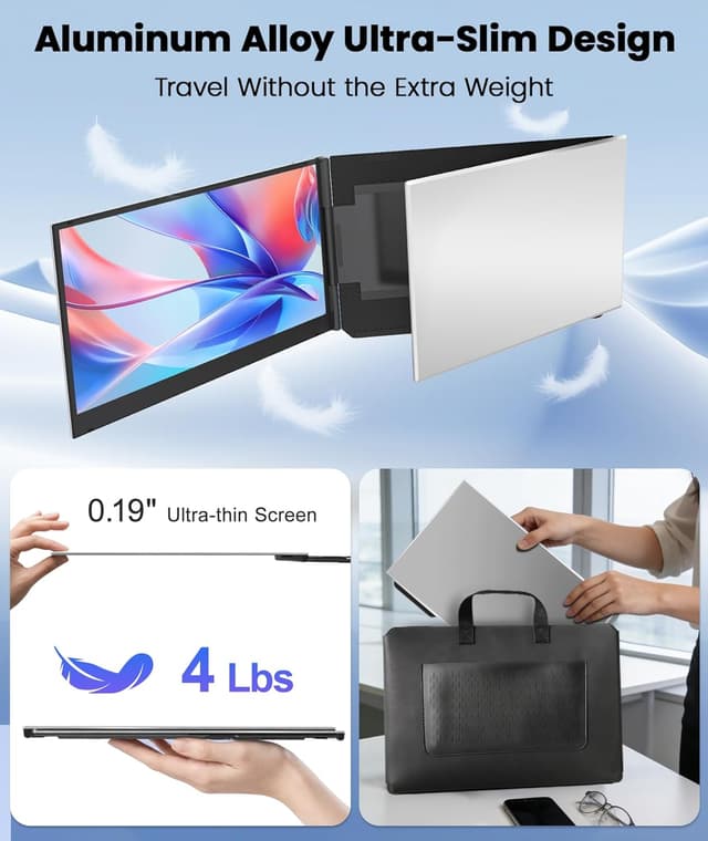 Thumbnail 4 de Rizpak One Cable 15.6" Triple Monitor Extender