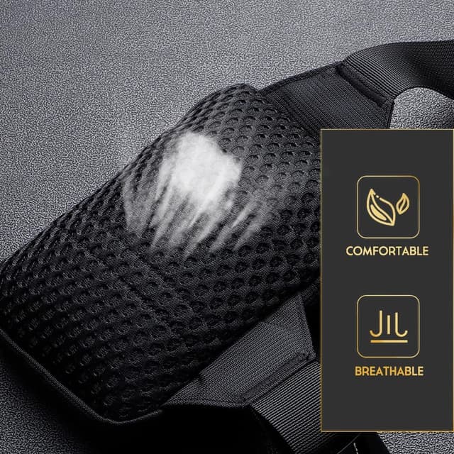 Detalle de Simptech Mini Crossbody Sling Bag Dual Pocket for Travel