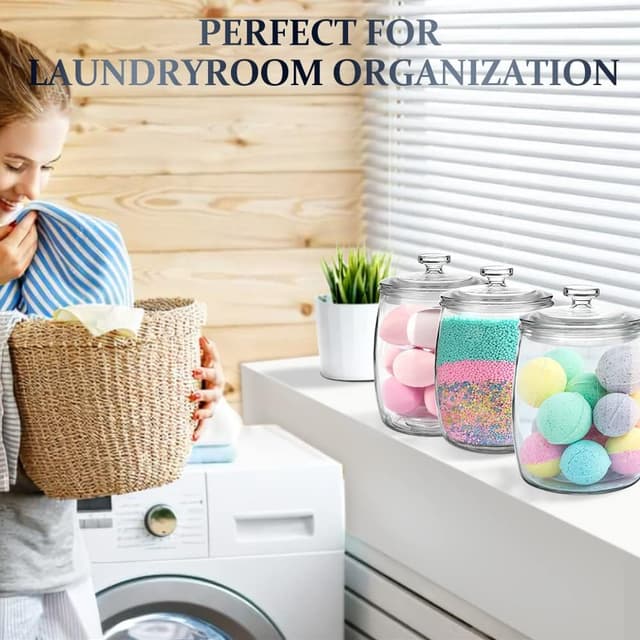 Detalle de Folinstall Wide Mouth Apothecary Jar 72 oz