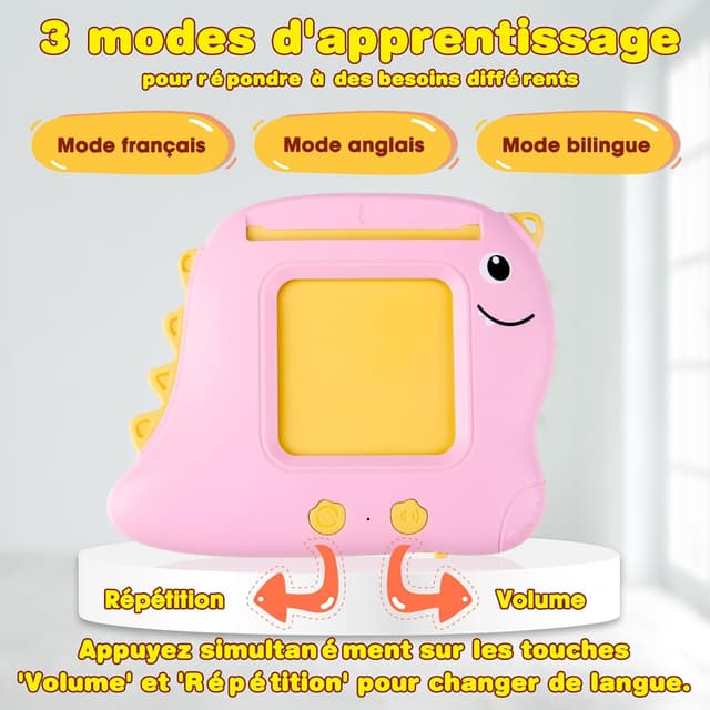 Thumbnail 1 de 510 Mots Carte Flash Parlante Français