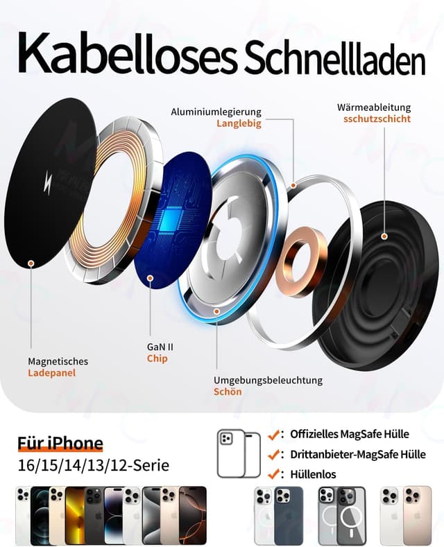 Thumbnail 6 de Magsafe Autohalterung 15W für iPhone