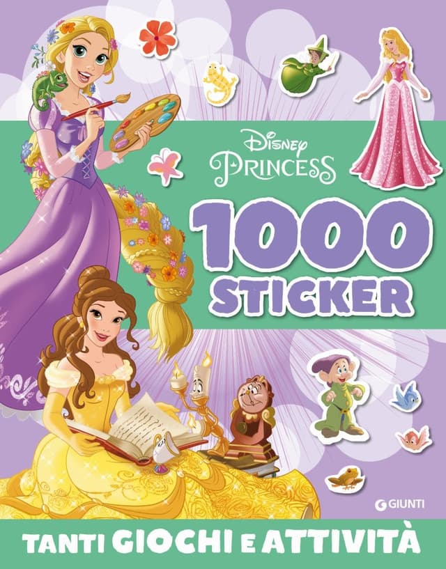 Imagen de Disney Libri 1000 sticker Disney Princess en OfertitasTOP