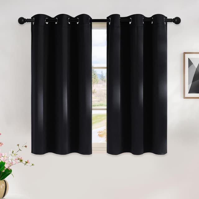 Imagen de NICETOWN Blackout Curtains 42" x 45" Black 🪟 en OfertitasTOP