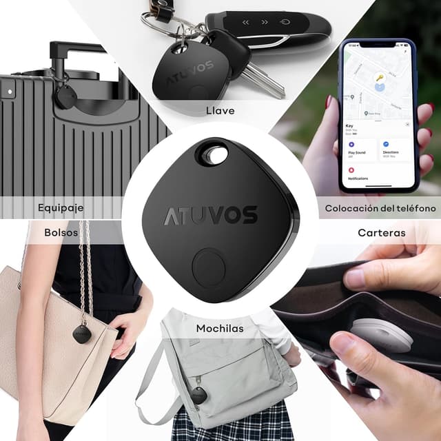Thumbnail 5 de ATUVOS Air Tag Smart Tracker 4 Pack 🔍 Localiza tus objetos