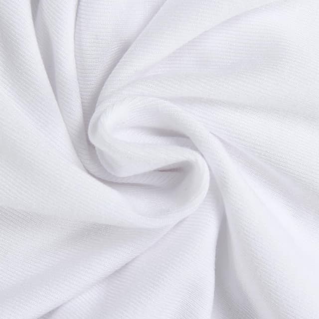 Thumbnail 4 de GEMBERA Women’s Stretchy Ribbed High Neck Short Sleeve Gym Top (Rayon/Spandex)