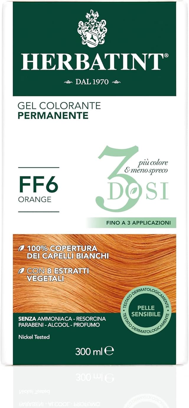 Thumbnail 1 de Herbatint Gel 300 ml FF6 orange