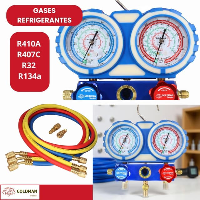 Thumbnail 6 de GOLDMAN SERVICE Kit Manómetro Aire Acondicionado 60