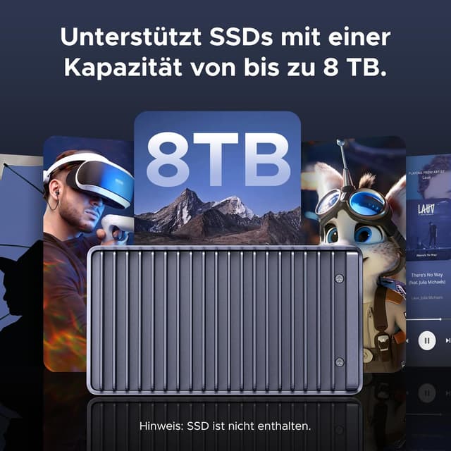 Thumbnail 6 de UGREEN M.2 NVMe SSD-Gehäuse 40Gbps