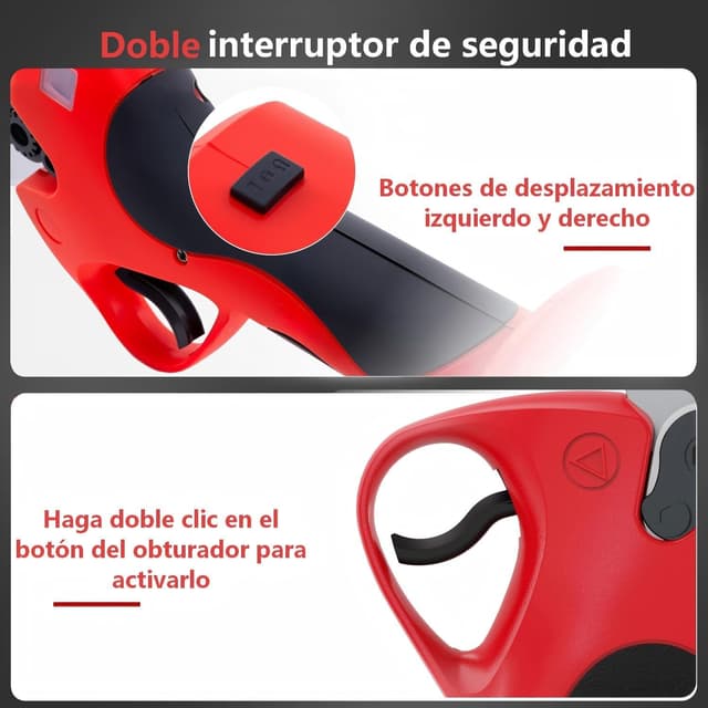 Thumbnail 6 de OUTIGO Tijeras de Podar Eléctricas 40 mm 800W