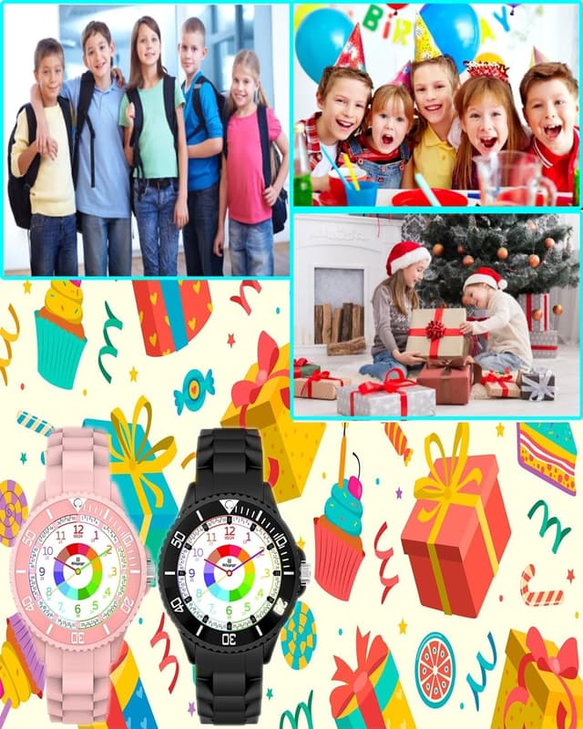 Thumbnail 6 de Kinderuhr Weayege 3ATM für Uhrzeit