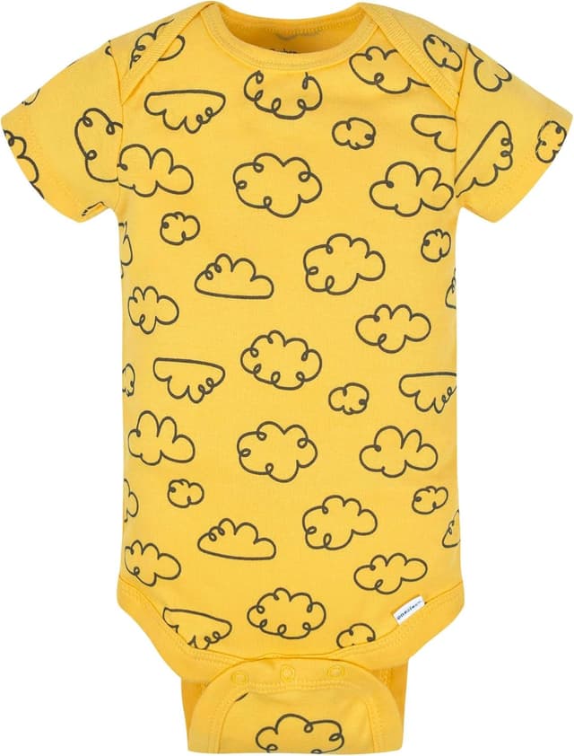 Detalle de Confezione da 8 tutine a maniche corte Gerber Baby Stella per neonato (100% cotone)