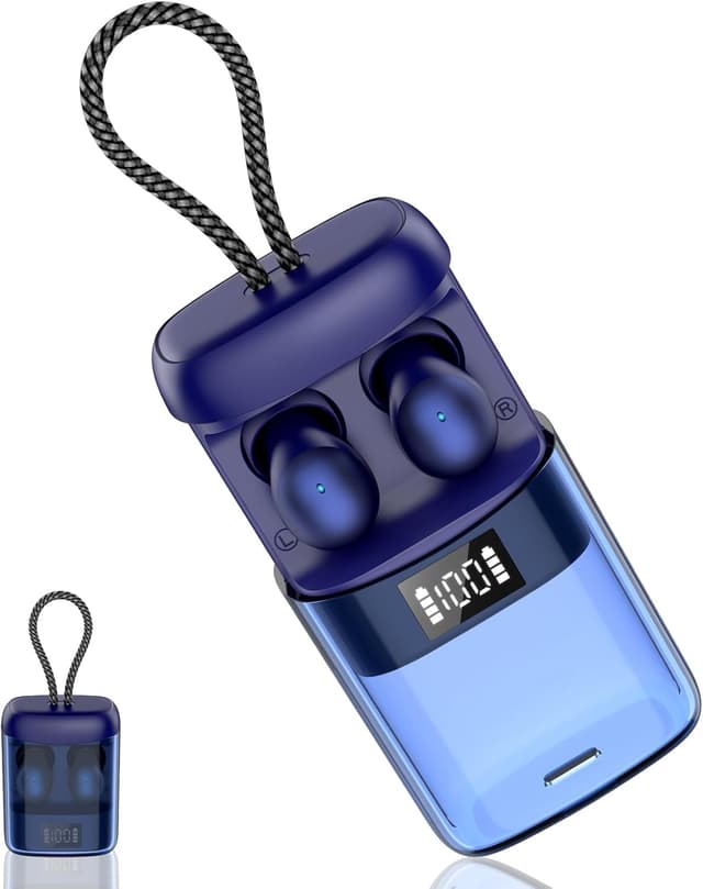 Detalle de Bluetooth Schlafkopfhörer Mini 6.0 Blau