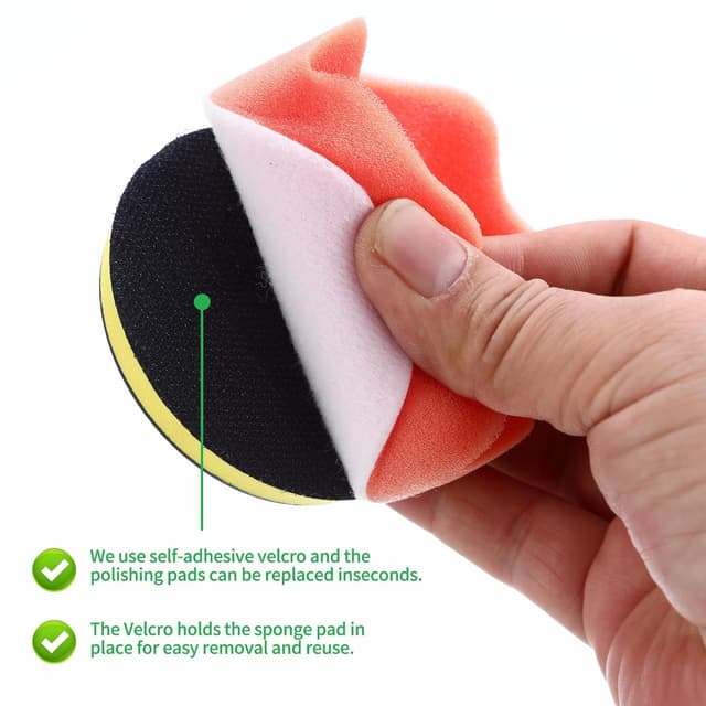 Thumbnail 3 de 23 Stück 80mm Polierschwämme Pad Set