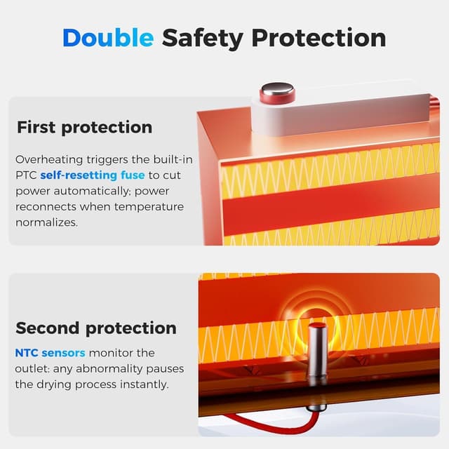 Thumbnail 6 de Creality Space Pi X4 Filament-Trocknungsbox für 4 Spulen (bis 75 °C), geeignet für PLA/PETG