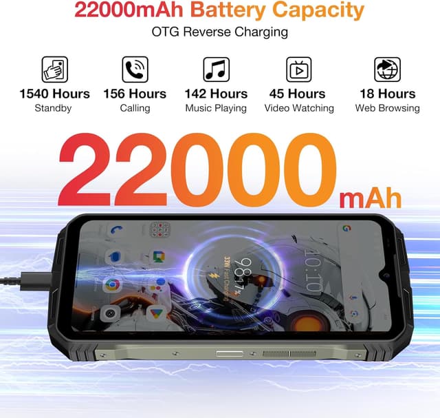 Thumbnail 1 de DOOGEE V Max Pro 5G 22000mAh Rugged smartphone