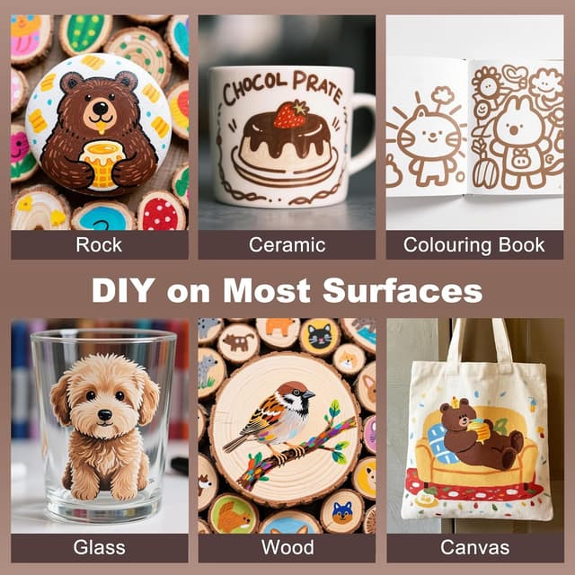 Thumbnail 5 de Funnasting Acrylic Marker Set 1–6 mm