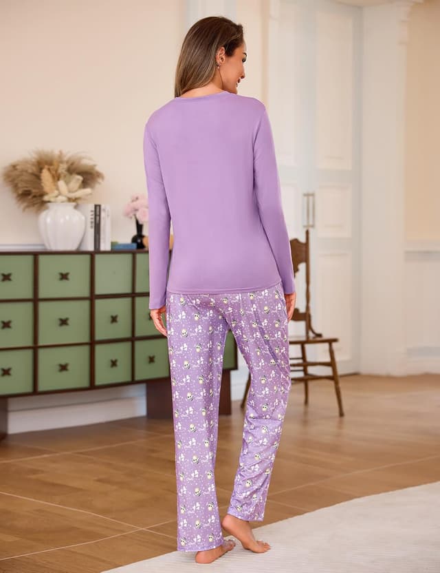 Thumbnail 6 de Demegimi Pijama Mujer algodón estampado búho S-XXL