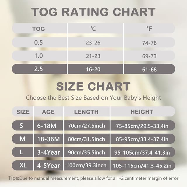 Thumbnail 6 de MIKAFEN Baby Winter Sleeping Bag with Feet