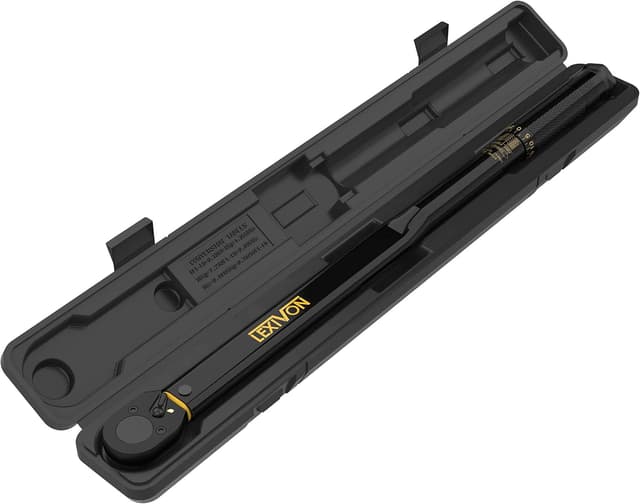 Detalle 2 de LEXIVON LX-184 1/2-Inch Drive Click Torque Wrench (25–250 Ft-Lb / 33.9–338.9 Nm)