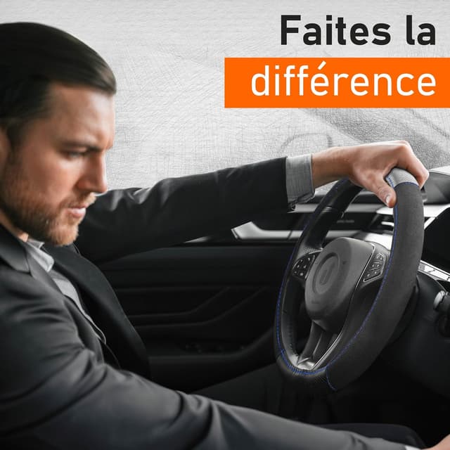 Detalle 1 de Upgrade4cars Couvre Volant 37-39 cm