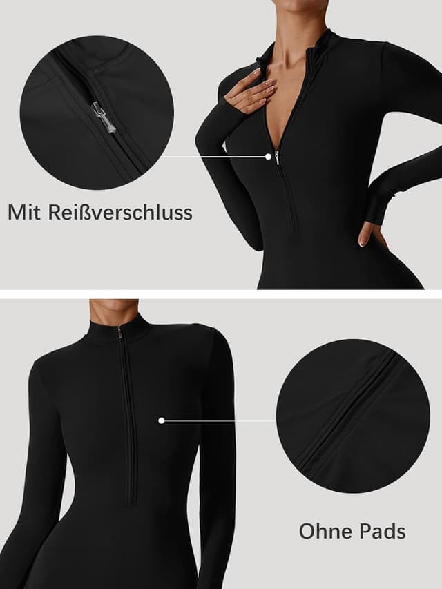 Thumbnail 5 de Ecupper Jumpsuit Damen Yoga Bodycon