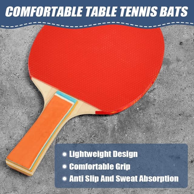 Thumbnail 4 de flintronic Raqueta de tenis de mesa Set portátil para (Ping Pong)