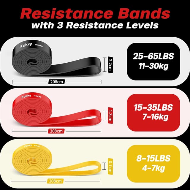 Thumbnail 1 de Fokky Elastici Fitness 3 livelli 🏋