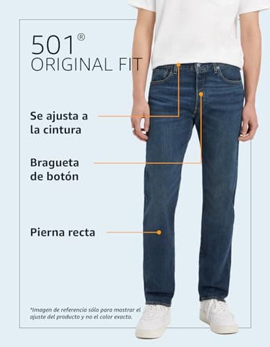 Thumbnail 8 de Levi's 501 Original Fit Vaqueros Stretch It Out 👖 Hombre