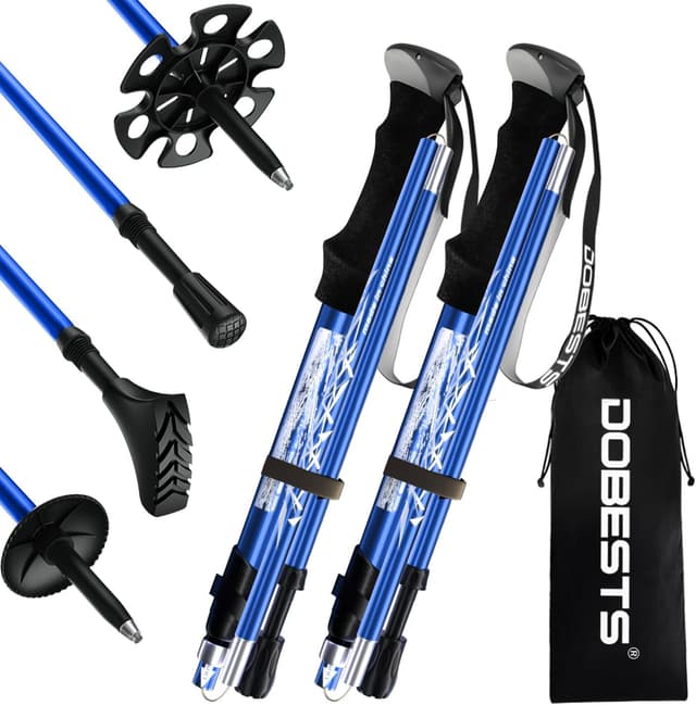 Detalle de DOBESTS Wanderstöcke 110 bis 130 cm verstellbar