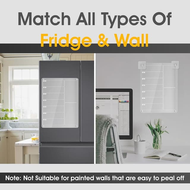 Thumbnail 5 de Get Classy Magnetic Acrylic Meal Planner