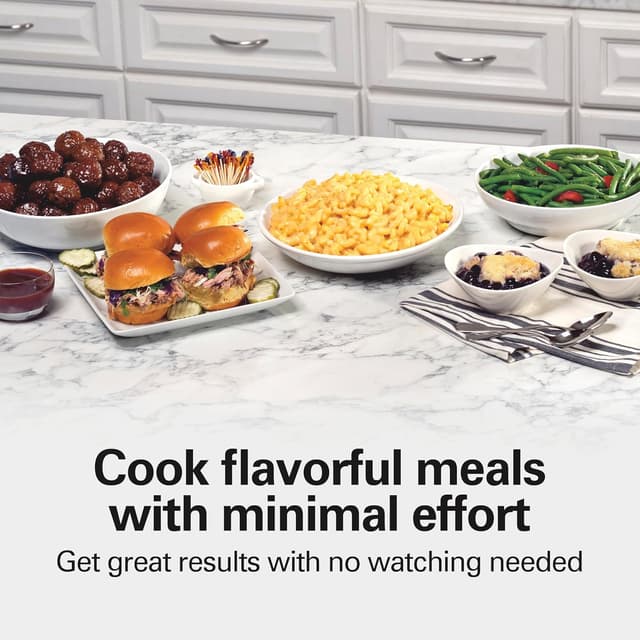 Thumbnail 3 de Hamilton Beach 10 Quart Slow Cooker with Lid Lock 🥘