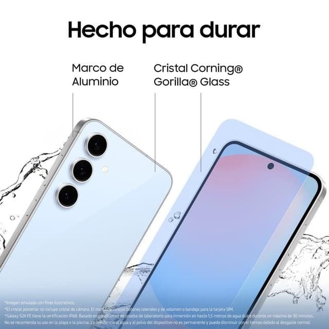 Detalle 2 de Samsung Galaxy S24 FE 5G (8GB/256GB) 6,7" Azul